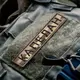 Набор шевронов 2 шт на липучке Капеллан, хаки, 12х2 см, вышитый патч, нашивка, шеврон