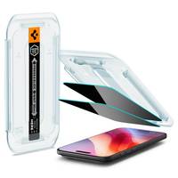 Захисне скло Spigen для iPhone 17 Air - EZ FIT GLAS.tR Privacy (2 шт), Антишпигун (AGL09862)