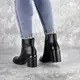 Ботильоны женские Fashion Tijuana 2418 40 размер 25,5 см Черный