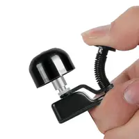 Велозвонок ударний West Biking YP0706045 Black гучний ретро