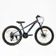 Велосипед Спортивный Corso RIDER 24" 21 скорость, стальная рама 11’’, оборудование LTWOO A2. Blue (138158)