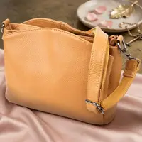 Женская сумка из натуральной кожи Vintage 23008 Рыжий
