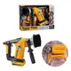Игровой набор шлифовальная машина Power Tools, насадка со щеткой, скребок, губка, на батарейках. Yellow with Black (150890)