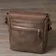 Сумка SHVIGEL 00890 из винтажной кожи Коричневая