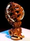 Конструктор механический 3D деревянный 16,1*13,2*25,1см пазл 205эл KINETIC GLOBE Кинетический глобус EWA