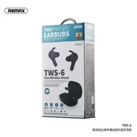 Навушники Bluetooth REMAX True TWS-6 Hi-Fi | BT5.0, 4hours |