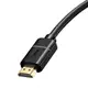 Кабель Baseus, 2x HDMI 2.0/ 1080p 60Hz /3D HDR, 10 метров, Черный (CAKGQ-F01)