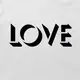 Свитшоты парные "One Love", Белый, английский, XXL, XXL