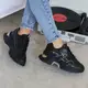 Кроссовки женские Fashion Darial 3221 41 размер 25 см Черный