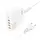 Адаптер сетевой HOCO Vision five-port charger C114A |4USB/1Type-C, PD/QC, 65W/3A|