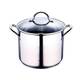 Кастрюля с крышкой Bergner BG-6504 24 см 8.2 л