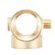 Соединитель пятивыводной 80мм 1”М×1”F×1”F×1/4”M×1/4”F ∠180° AQUATICA (779599)