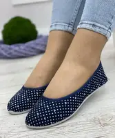 Балетки женские синие Т1496 39