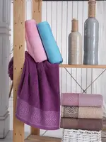 Motif хлопчатобумажные полотенца 70х140см., 6шт/уп. Sweet dream Турция.