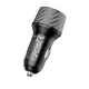 Адаптер автомобильный BOROFONE Brilliant dual port car charger BZ21 |1USB/1Type-C, 48W/3A, PD/QC|