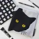 Косметичка квадратная Basic Чёрная кошка 16x16 см (KB_19M020_WH)