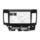 Штатная магнитола Lesko для Mitsubishi Lancer Evolution X 2007-2016 экран 10" 1/16Gb/ Wi-Fi Optima GPS Android