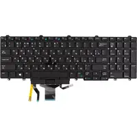Клавиатура для ноутбука DELL Latitude E5580 с подсветкой