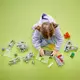 Конструктор LEGO DUPLO Железнодорожный тоннель и колеи доп. набор 20 деталей (10425)