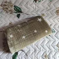 Плед из микрофибры Home Komfort Звезды AAC-50384 180х200 см капучино