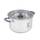 Кастрюля с крышкой Krauff MasterChef 26-238-088 24 см 6.1 л серебристая