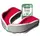 Капа MAKURA Ignis доросла (вік 11+) White/Red (art.6017514043)