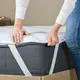 Наматрасник защитный 90х200 см Люкс IDEIA пл 250 с резинками по углам супер толстый антиаллергенный белый