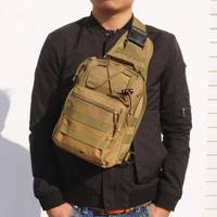 Сумка тактическая военная Molle 8018 20х28х12 см койот