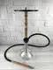 Кальян из нержавеющей стали с декоративным мундштуком из дерева, 2x2 Hookah V1.1 - Brown (коричневый)
