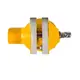 Тиски слесарные поворотные MASTERTOOL, 50 мм. Yellow (07-0201)