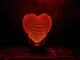 Сменная пластина для 3D ламп "Сердце" 3DTOYSLAMP