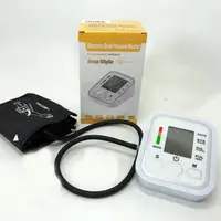 Автоматический тонометр ARM Style B02R с индикатором аритмии, хороший аппарат для измерения давления.