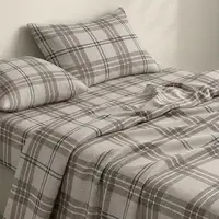 Пододеяло полуторное фланель 160х220 SAND TARTAN