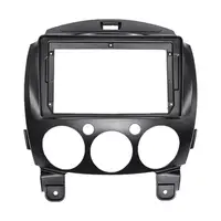 Переходная рамка Lesko Mazda 2 2007-2014 5304 9" Black Мазда