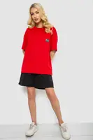 Костюм женский повседневный, цвет красный, 241R5004-1