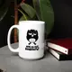 Кружка "Мне на все наспать", Белый, русский, Деревянная подарочная коробка с гравировкой, 425 мл