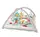 Игровой коврик Comfy Play Gym, 4 погремушки, музыка, мягкие бортики, подушка. Multicolor (151667)