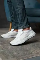 Мужские кроссовки текстильные летние белые Multi-shoes AMAX 43