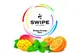 Заправка для кальяна с вкусом фруктов, фруктовая смесь для кальяна Swipe (Свайп) Манго апельсин мята