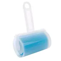 Багаторазовий липкий ролик для чищення одягу Semi з чохлом, Blue