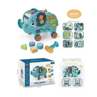 Логическая каталка Whac-a-mole, пальчиковый лабиринт, стучалка, подвижные элементы. Multicolor (121810)