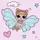 Картина по номерам с красками металлик "L.O.L. Surprise! O.M.G. Fairies Skystarling" 40х40 см