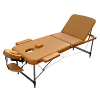 Массажный стол с вырезом для лица ZENET ZET-1049 YELLOW размер L 195*70*61