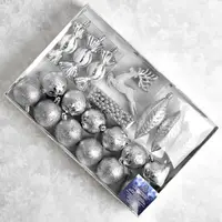 R90668 Ялинкові іграшки grey