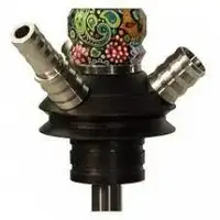 КАЛЬЯН MAMAY CUSTOMS COILOVERS PRINT FLOWERS ПРУЖИНА ЧОРНА