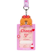 Бейдж на ленте YES Line Friends Choco 940300 12х6.3 см
