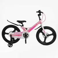 Дитячий велосипед 20" Corso Connect, магнієва рама, литі диски, зібраний на 75%. Pink (162149)