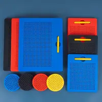 Магнітний планшет MagPad 1763-2 Дошка для малювання з 714 магнітних кульок зі стілусом