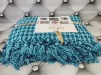 Blue пике 200х230см. Хлопок. By IDO evim Турция.