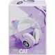 Уценка. Беспроводные наушники "Cat headset" (сиреневый) - Повреждена упаковка